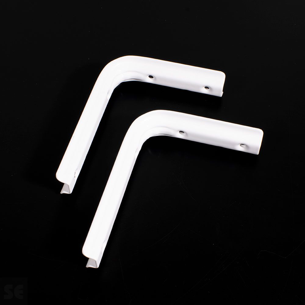Soporte Escuadra Mod.210 Blanco 160x120 Tacos-Tornill. 2 Unds