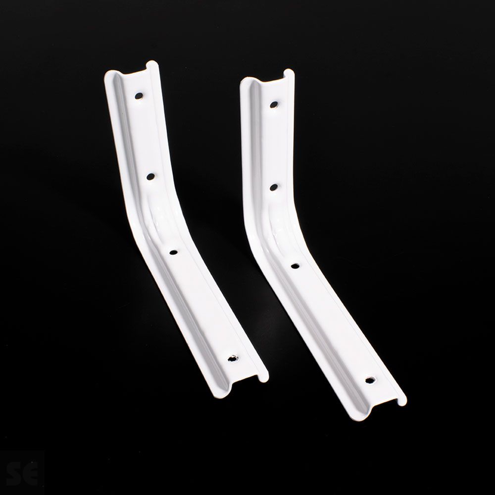 Soporte Escuadra Mod.210 Blanco 200x150 Tacos-Tornill. 2 Unds