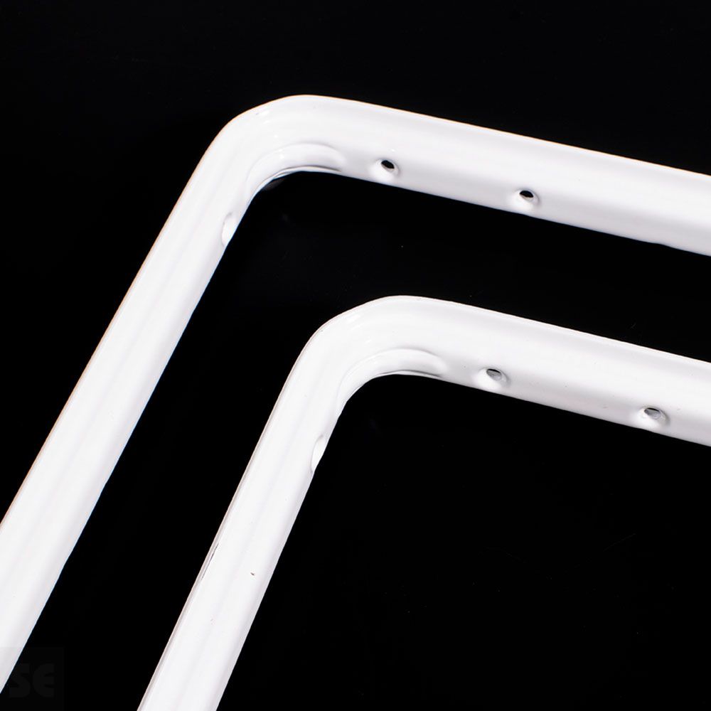 Soporte Escuadra Mod.210 Blanco 375x250 Tacos-Tornill. 2 Unds