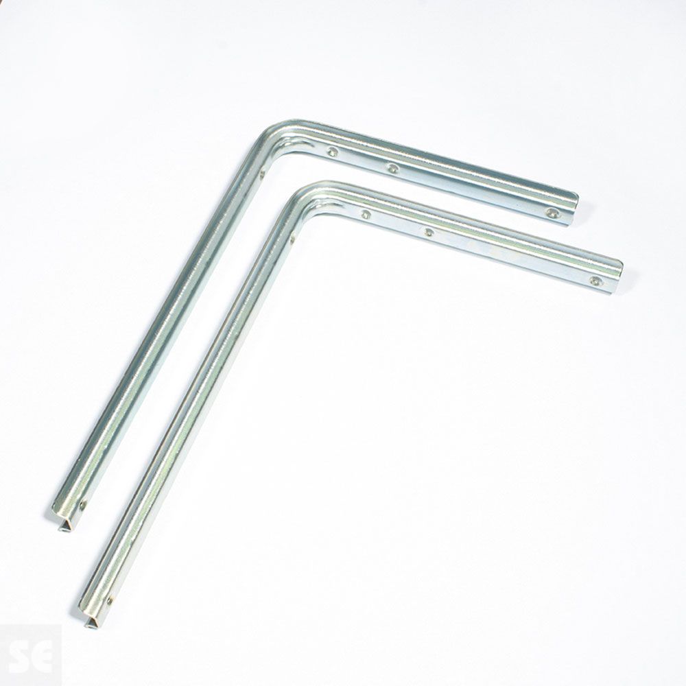 Soporte Escuadra Mod.210 Zinc. 300x250 Tacos-Tornill. 2 Unds