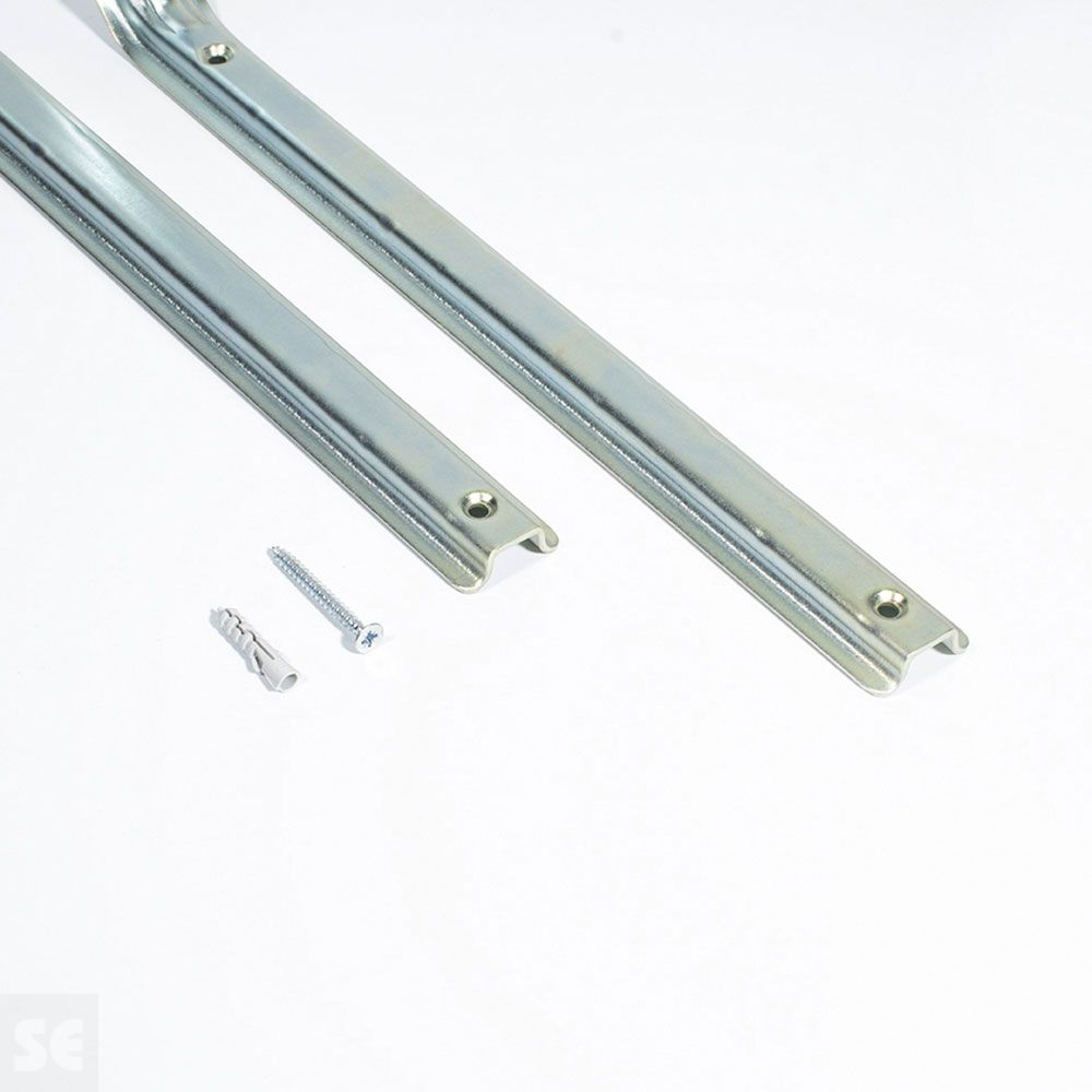 Soporte Escuadra Mod.210 Zinc. 300x250 Tacos-Tornill. 2 Unds