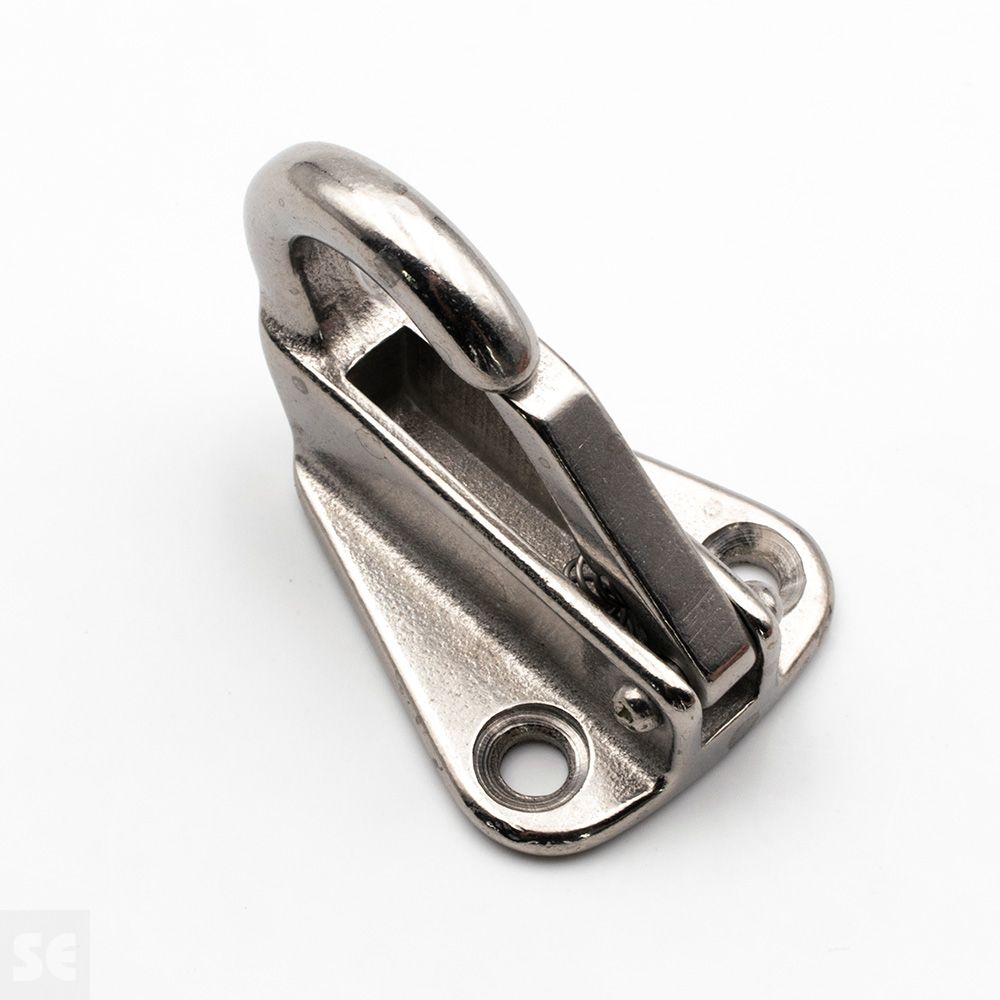 Gancho con Muelle Inoxidable A4 Dos Tornillos Tipo B (1u.)