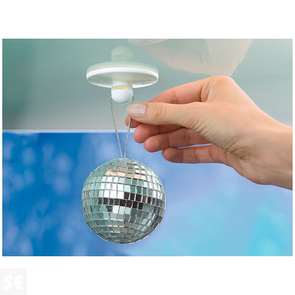 Gancho A Techo Blanco 2 Tiras