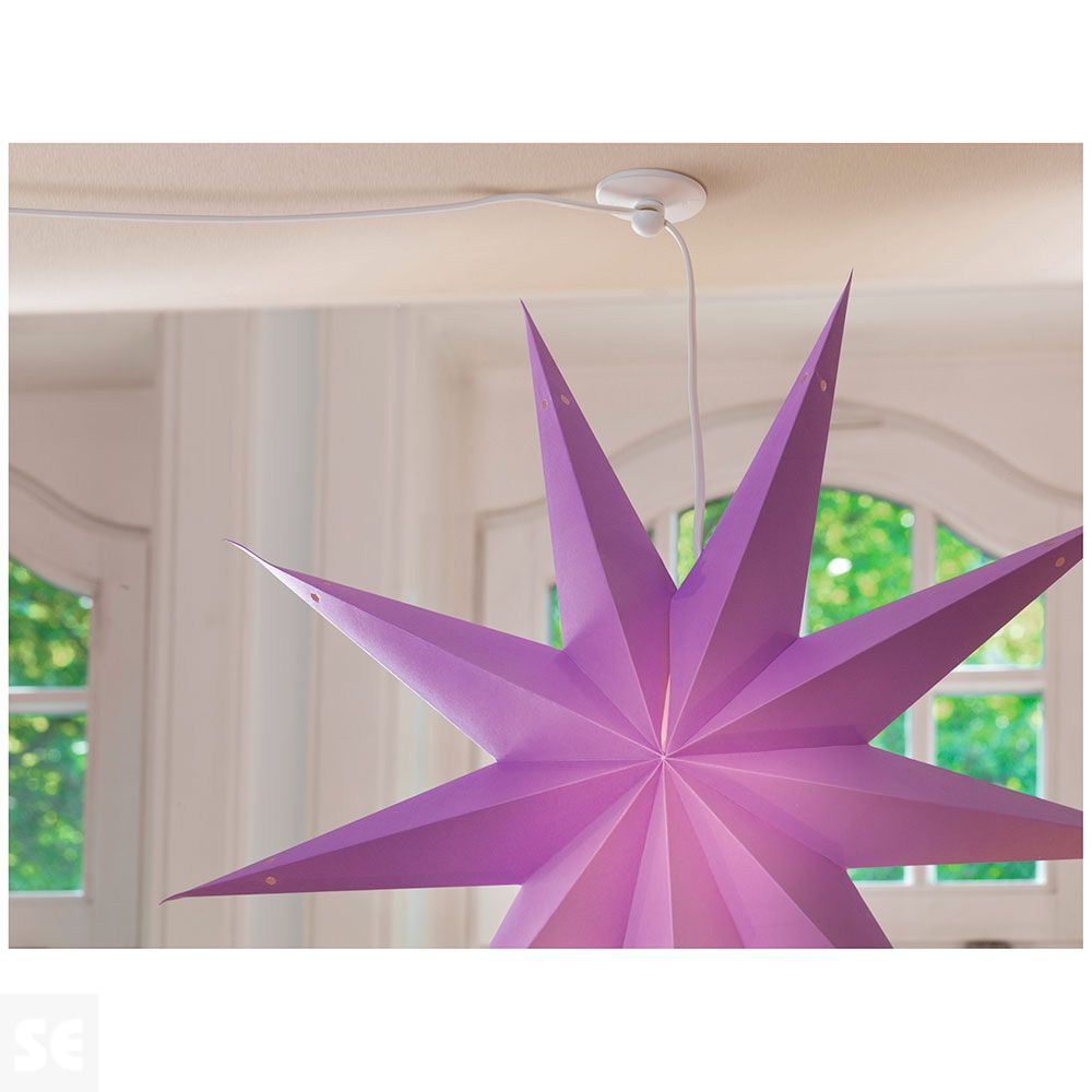 Gancho A Techo Blanco 2 Tiras