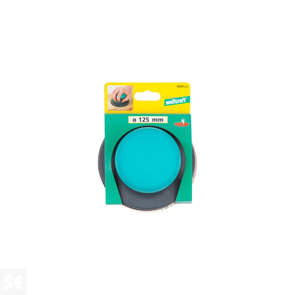 Lijadora Manual de Superficies 125mm. WOLFCRAFT 5894000