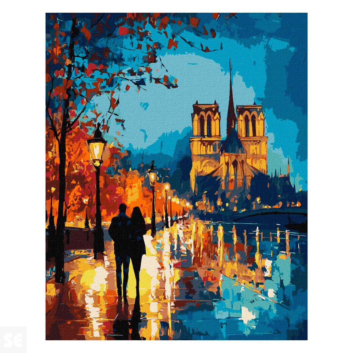 Pintar por Números un Paseo por la Noche