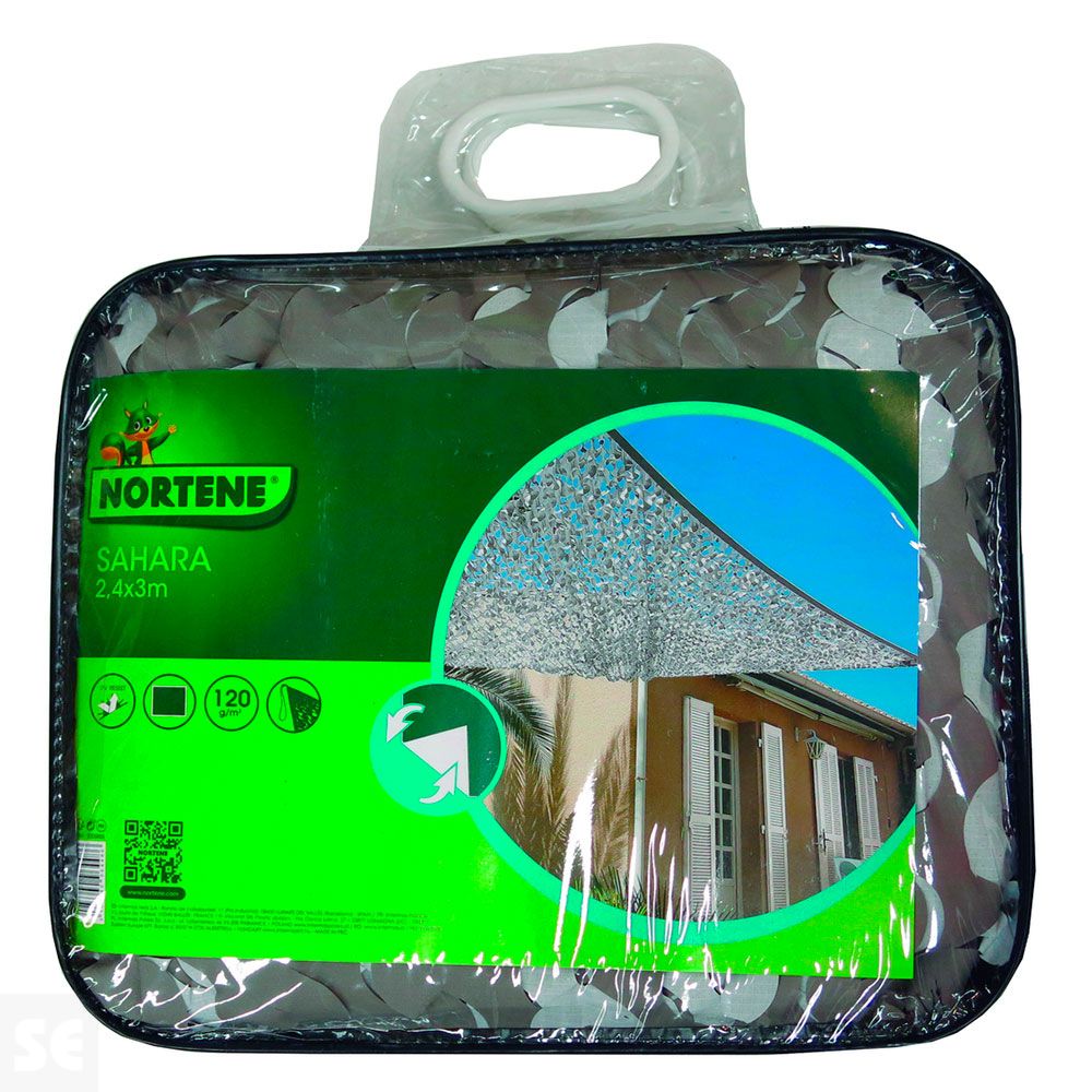 Toldo Sahara Gris 2,4x3m.