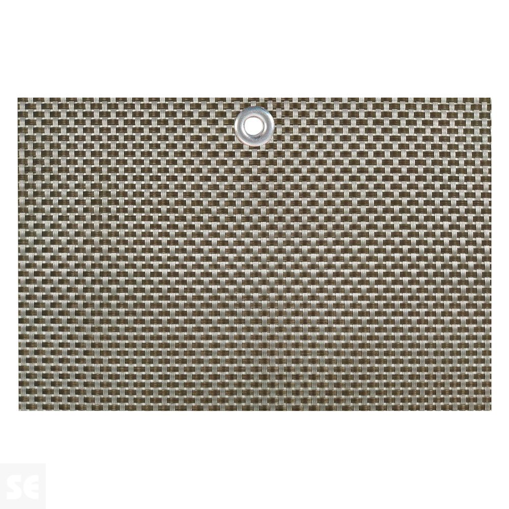 Cierre Decorativo Balcón/Terraza Gris Oscuro Manhattan 1x3 m