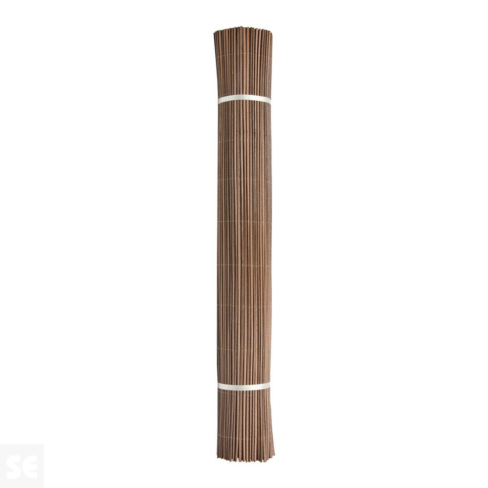 Mimbre Sintético Fency Wick Marrón Oscuro 1x3 m