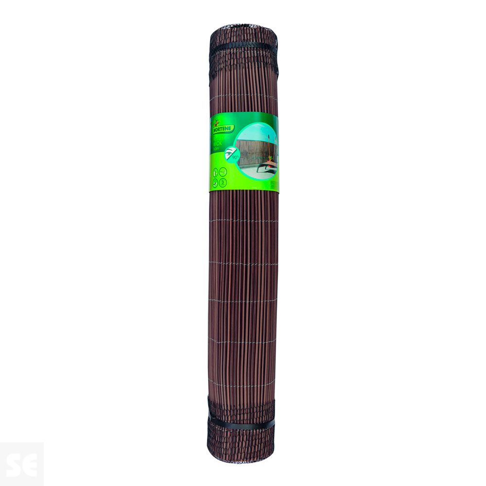 Mimbre Sintético Fency Wick Marrón Oscuro 1x3 m