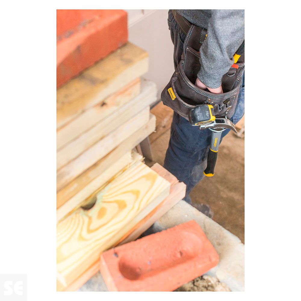 Bolsa Para Clavos Para Martillo Con Soporte