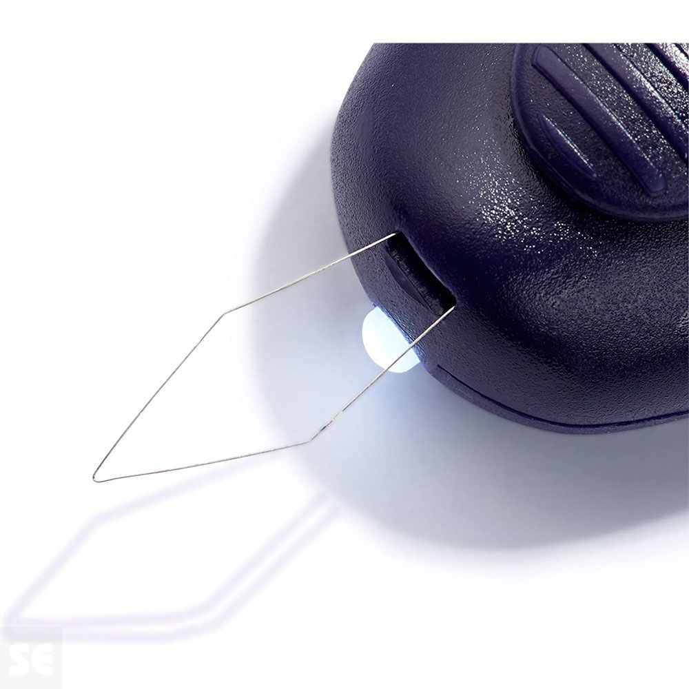Enhebrador de Agujas con Led Violeta Oscuro Ref.611125