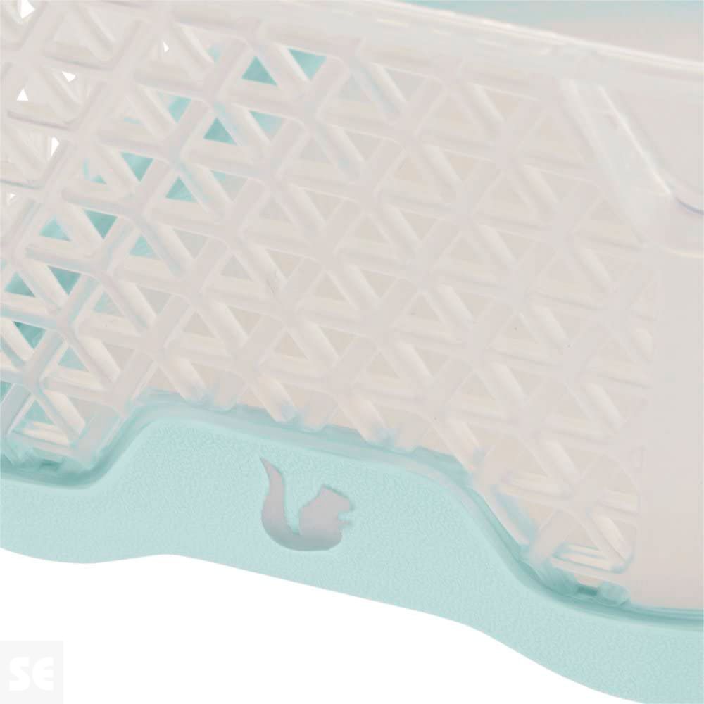 Cesta Organizadora Plástico Verde 16x12x7 cm