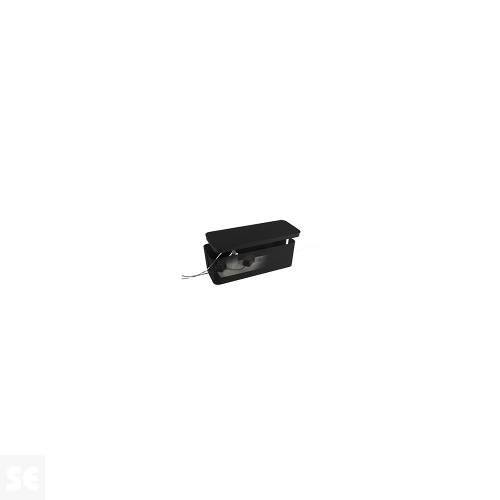 Caja Negra Cubrecables Logilink 407x157x133 mm