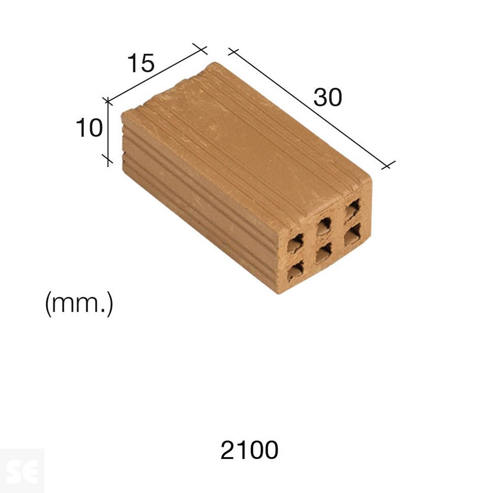 Ladrillo 1/10 25 Unds.