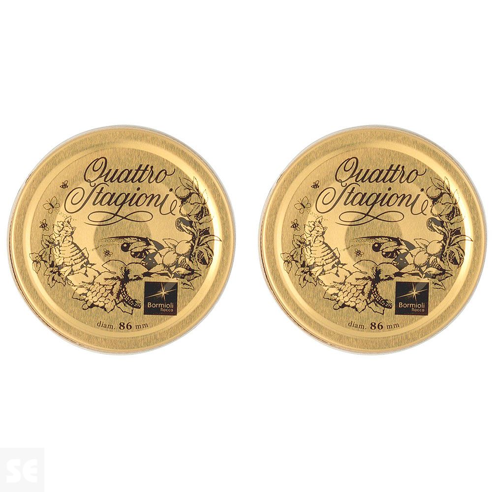 Tapa Tarro Cuatro Estaciones 86 mm (2uds.)