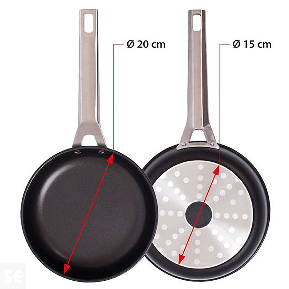 Pack Sartenes Aire Inducción 20+24 cm