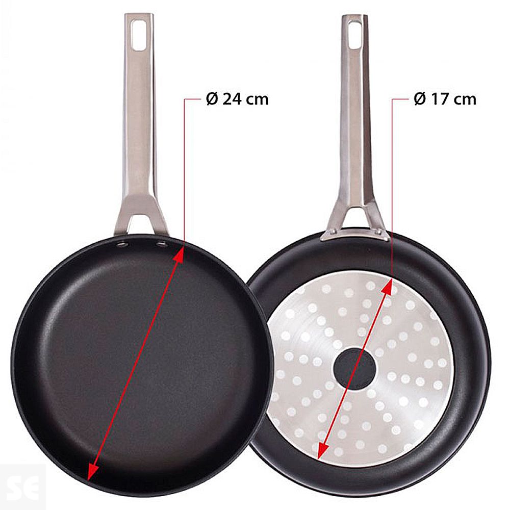 Pack Sartenes Aire Inducción 20+24 cm