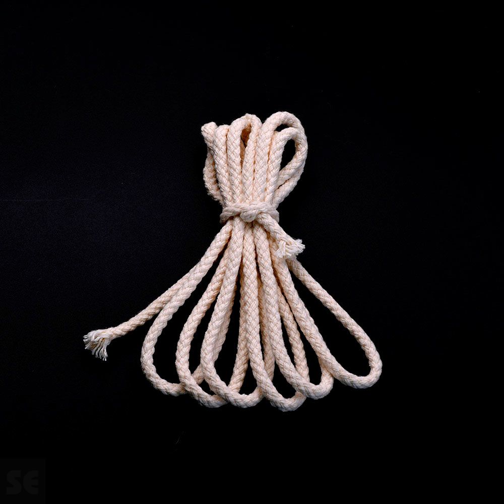 Cordón Algodón 1509-26 Crudo 4 mm 2 m