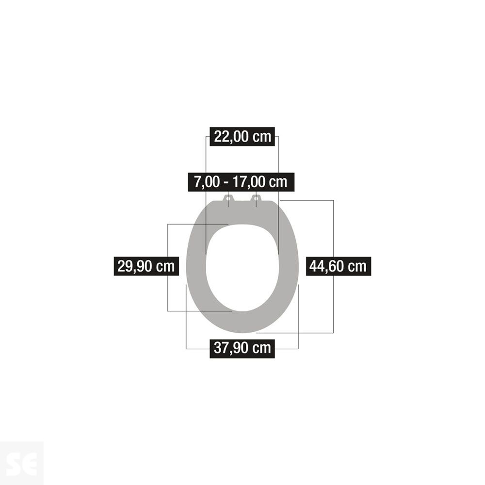 Tapa WC Inodoro Duroplast efecto Cedro