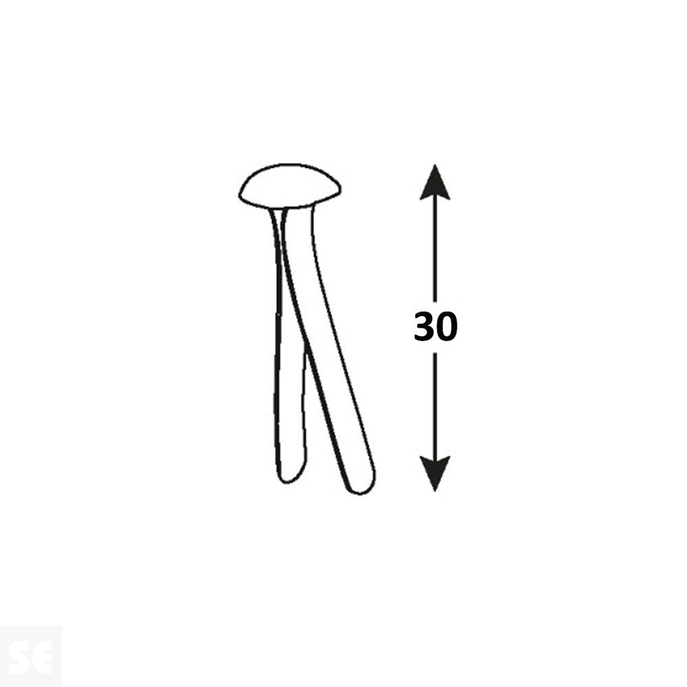 Clips Cierre Rápido de Oficina 30mm. (20u.)