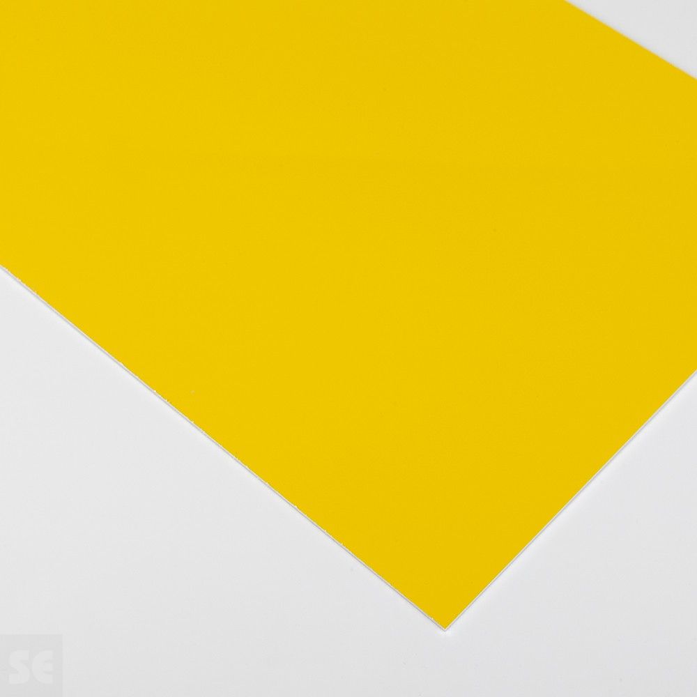 Plancha de Aluminio anodizado color amarillo | Servei Estació