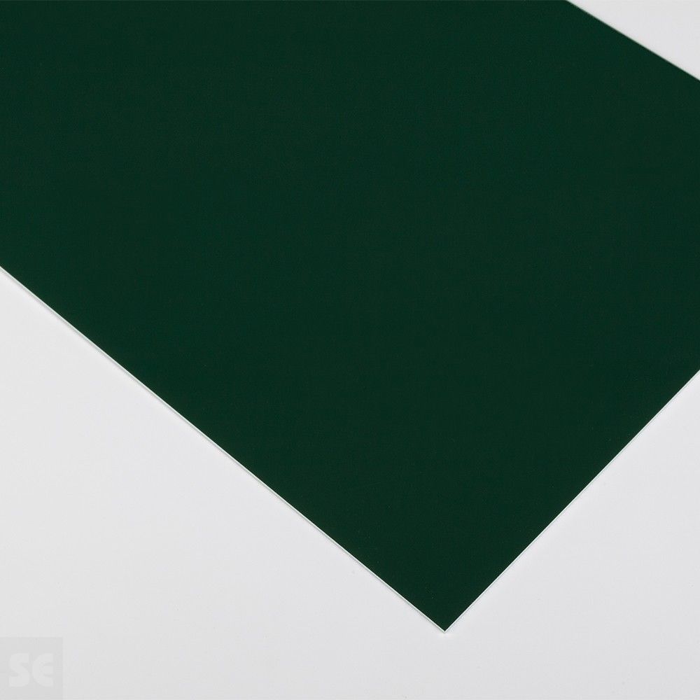 Plancha de Aluminio anodizado color verde oscuro | Servei Estació