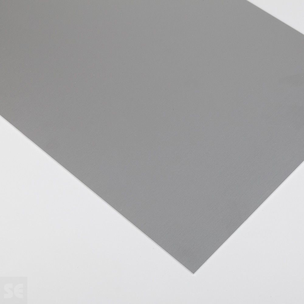 Plancha de Aluminio anodizado color gris | Servei Estació