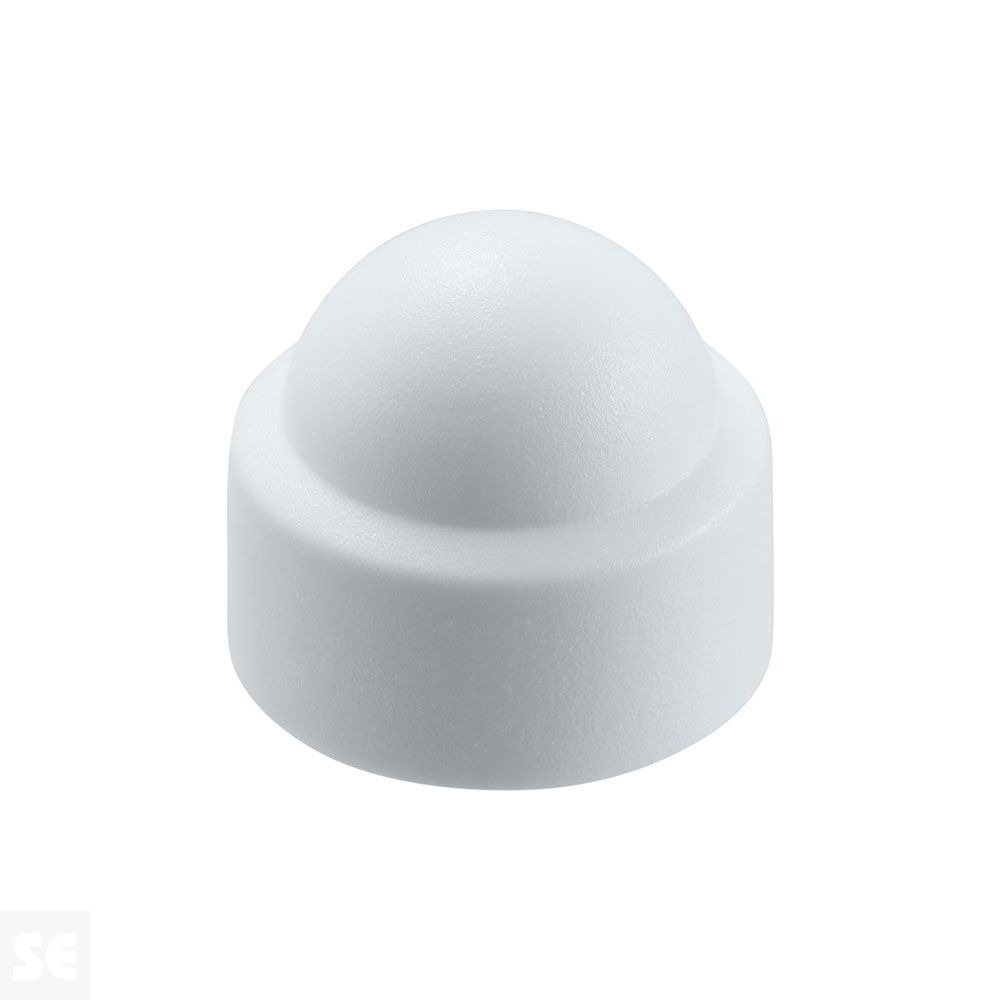 Tapa PVC M5 mm Blanco
