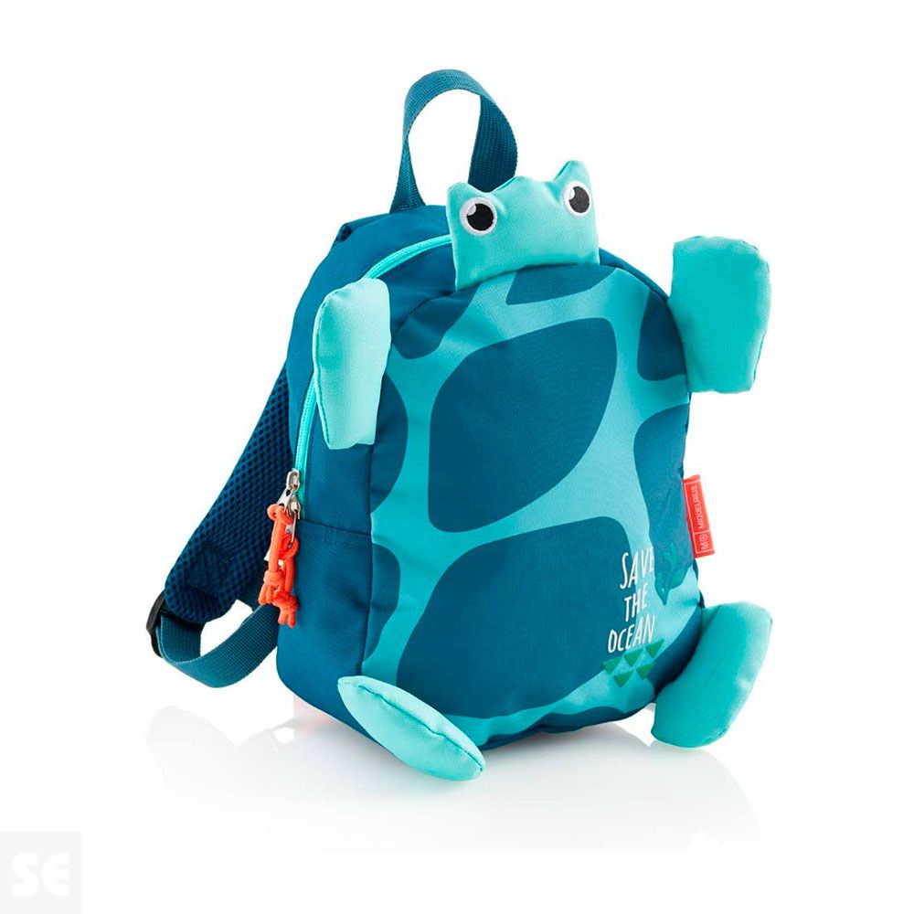Mini Mochila Rpet Tortuga Save The Ocean