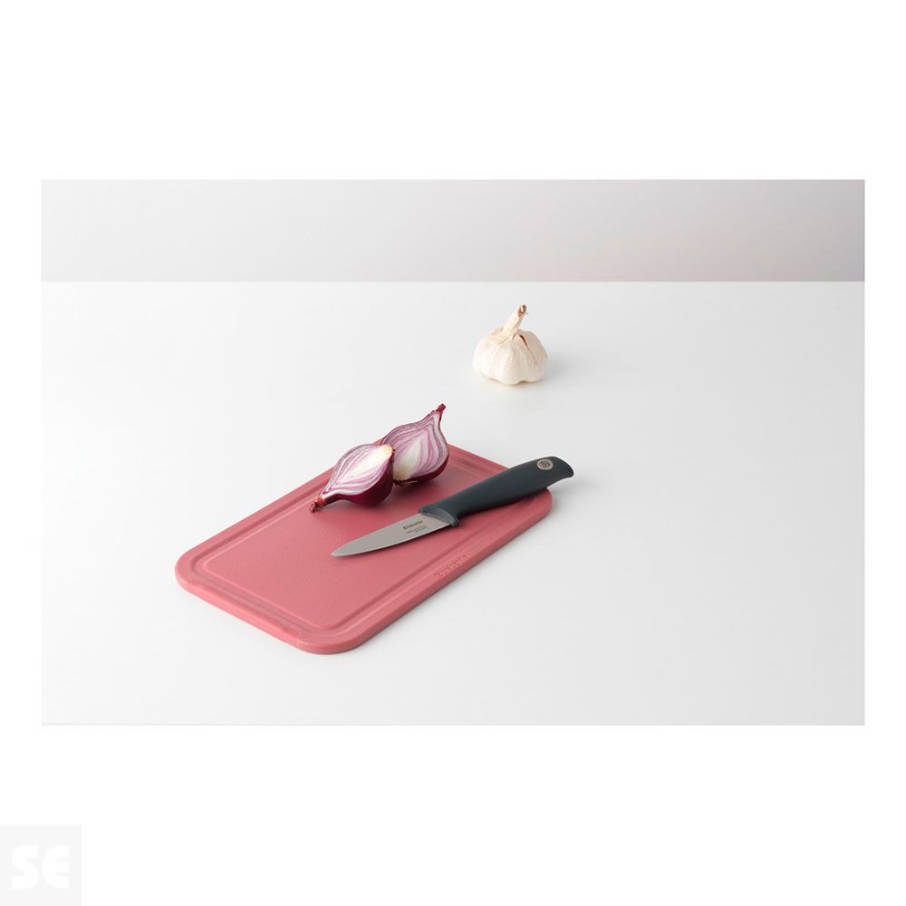 Tabla para Cortar Rojo Berenjena Mediana