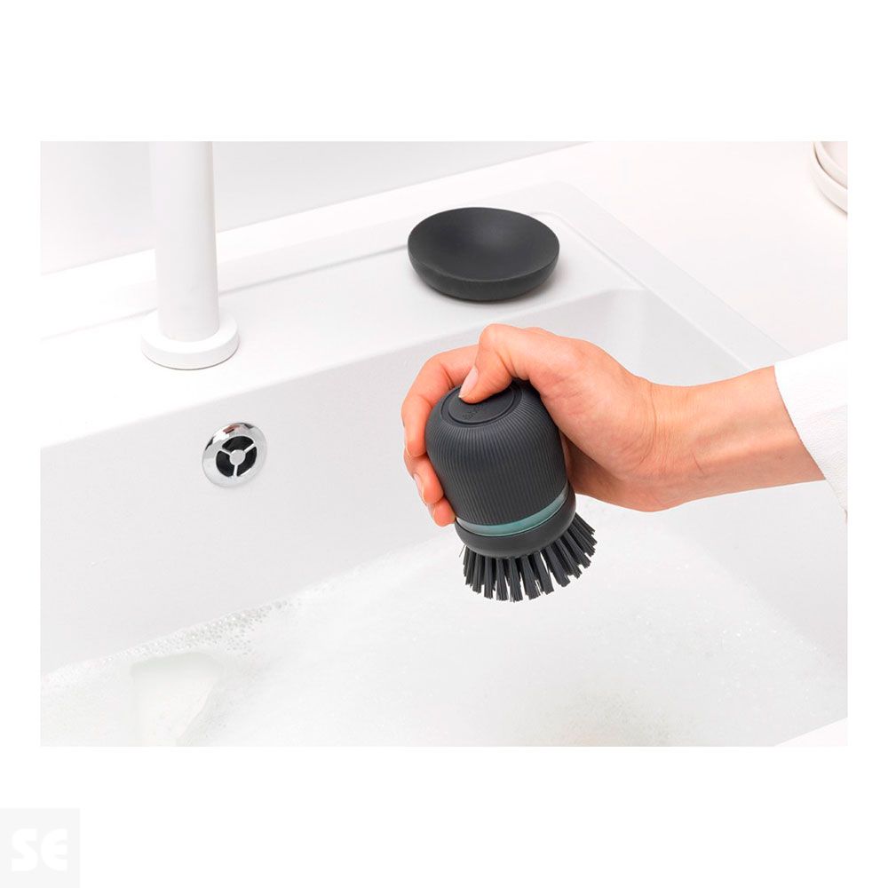 Cepillos Fregaplatos Gris Oscuro/Claro 8 uds.