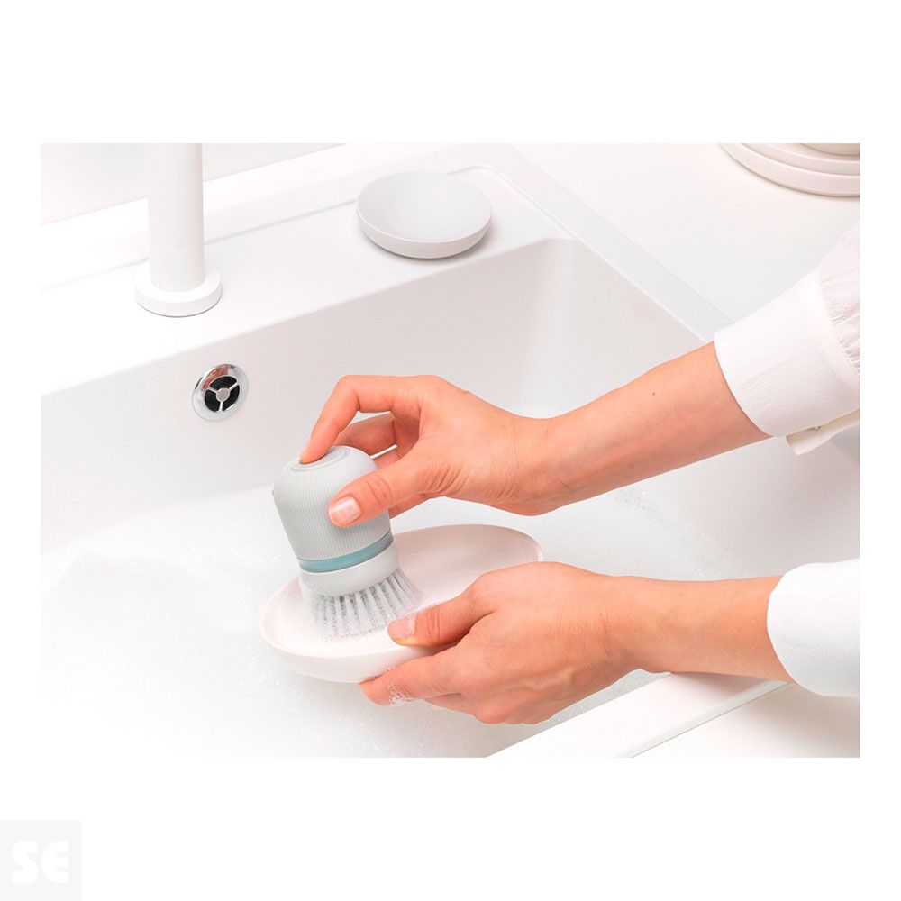 Cepillos Fregaplatos Gris Oscuro/Claro 8 uds.