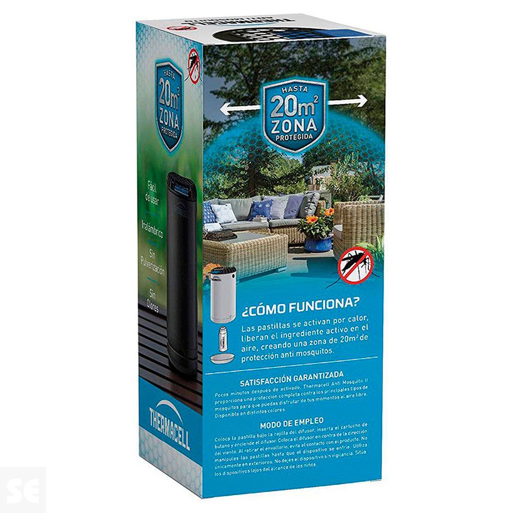 Sbm Antimosquitos Difusor Negro Thermacell