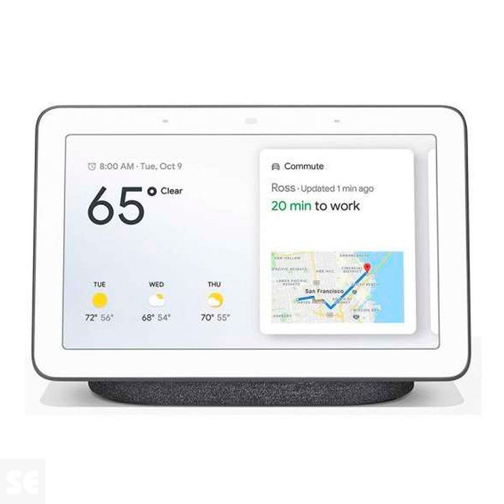 Google Nest Hub 2021 Chalk Gris