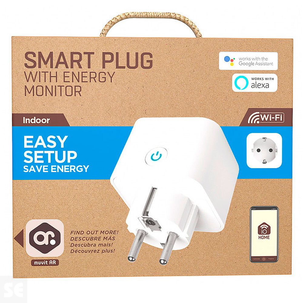 Muvit Io Enchufe Inteligente Wifi con Monitor de Energía