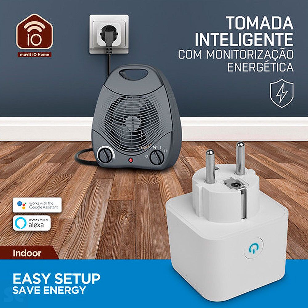 Muvit Io Enchufe Inteligente Wifi con Monitor de Energía