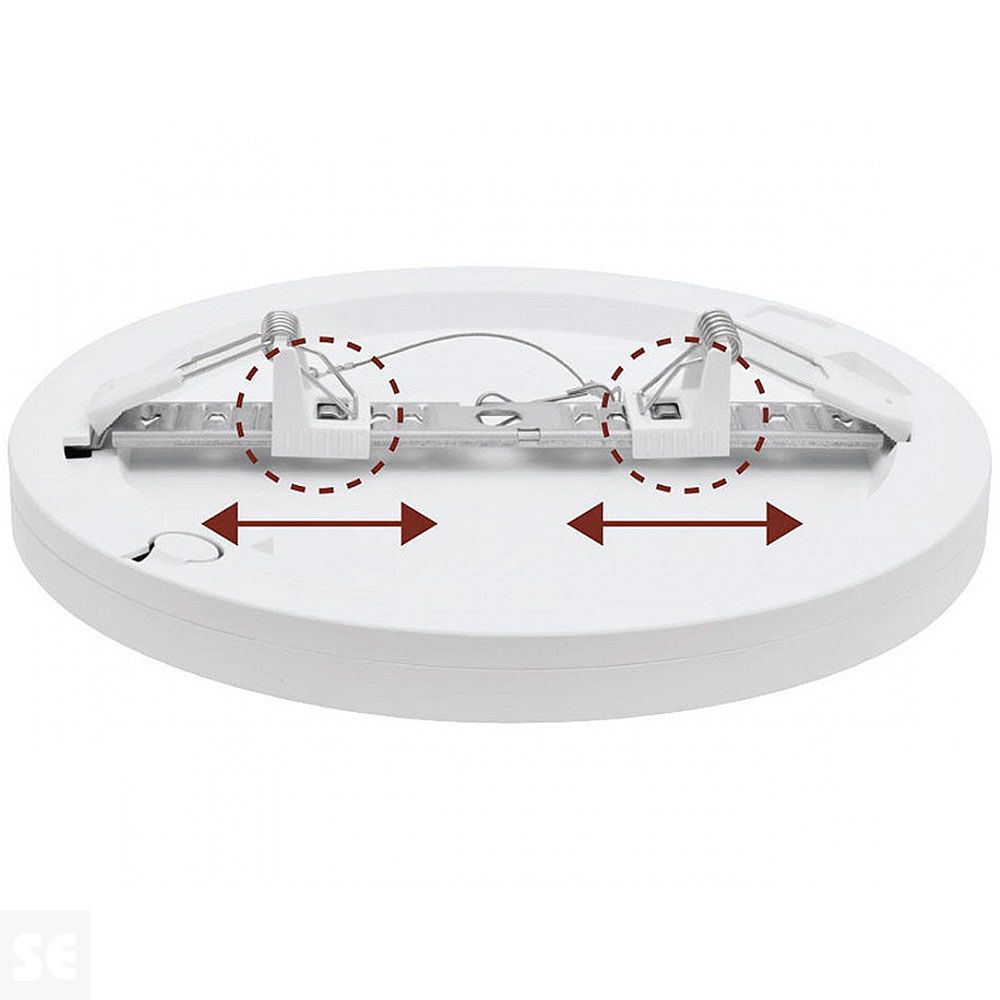 Muvit Io Lámpara Empotrar Techo Wifi Blanco 3000lm, 30 w y 25000 h