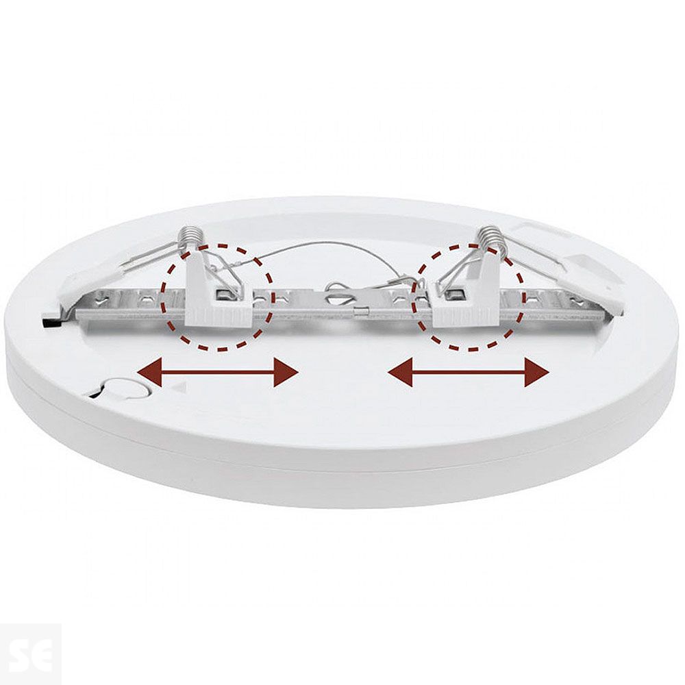 Muvit Io Lámpara Empotrar Techo Wifi Blanco 3000lm, 30 w y 25000 h