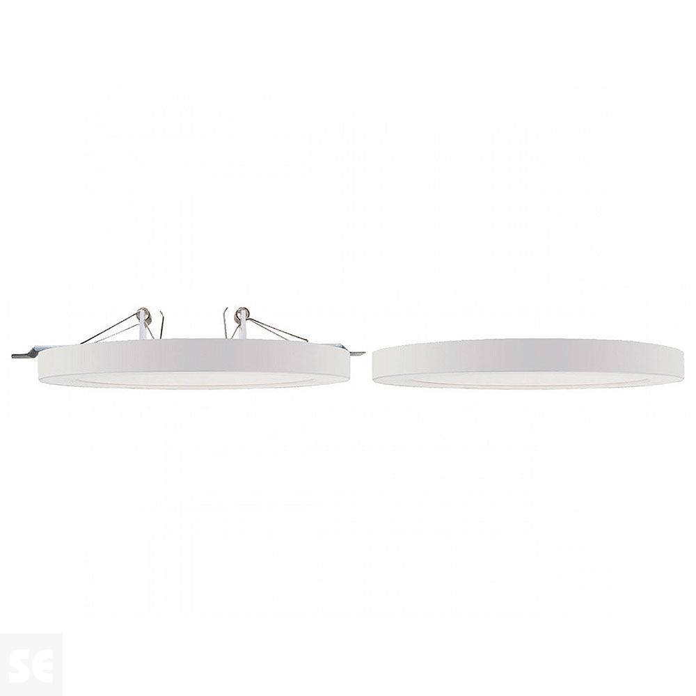 Muvit Io Lámpara Empotrar Techo Wifi Blanco 3000lm, 30 w y 25000 h