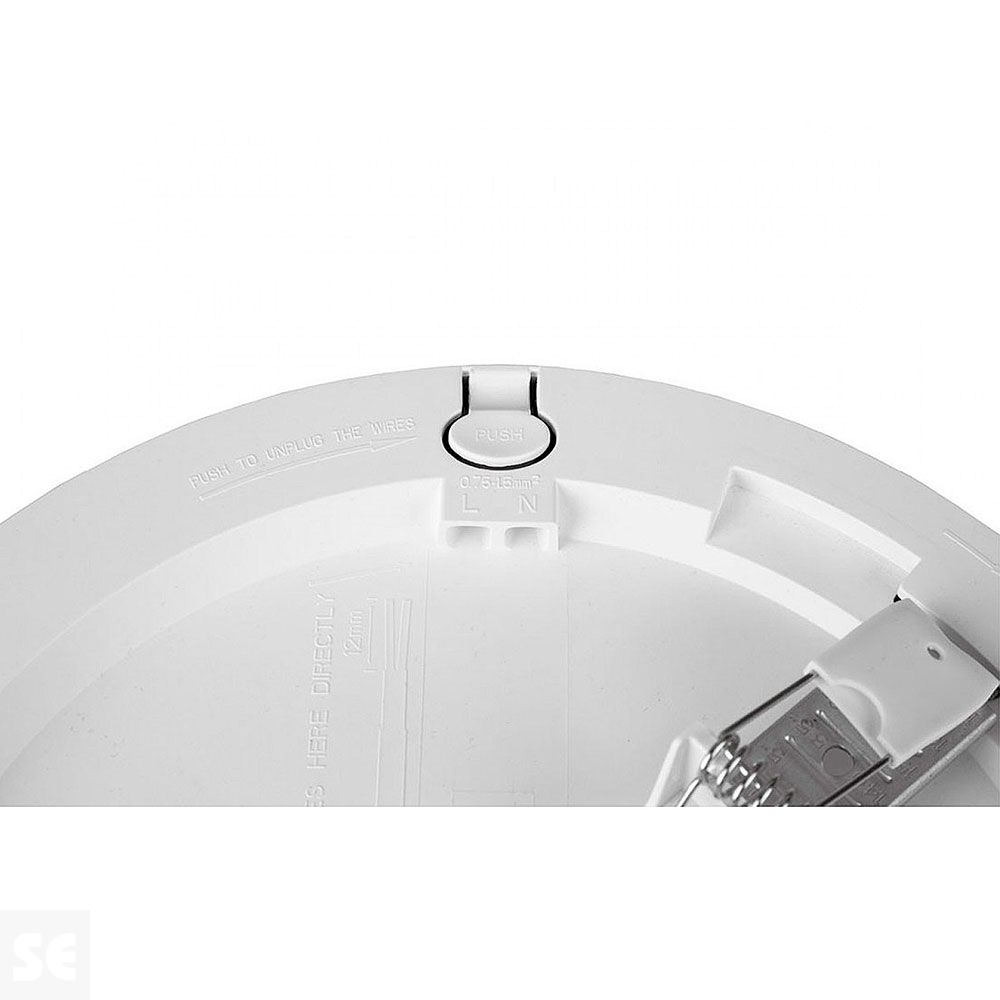 Muvit Io Lámpara Empotrar Techo Wifi Blanco 3000lm, 30 w y 25000 h