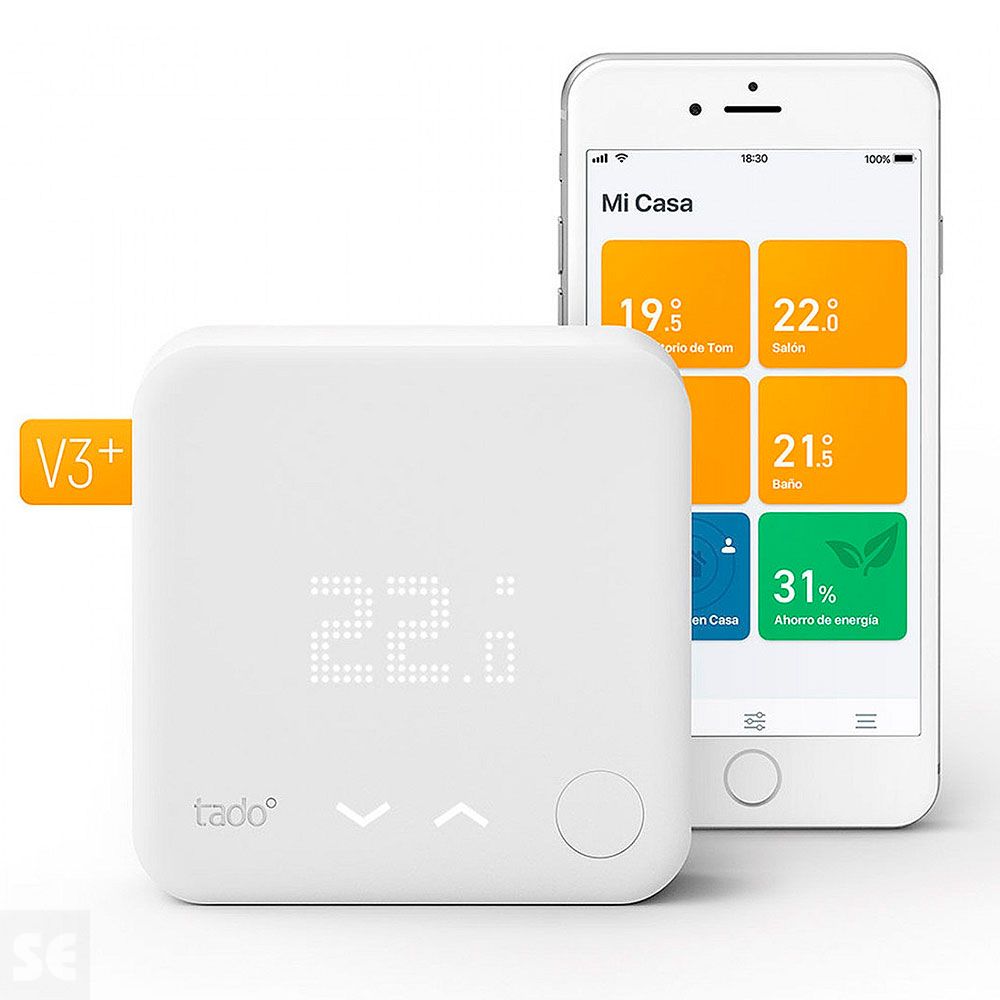 Tado Kit Inicio Termostato Inteligente/Bridge Internet V3+