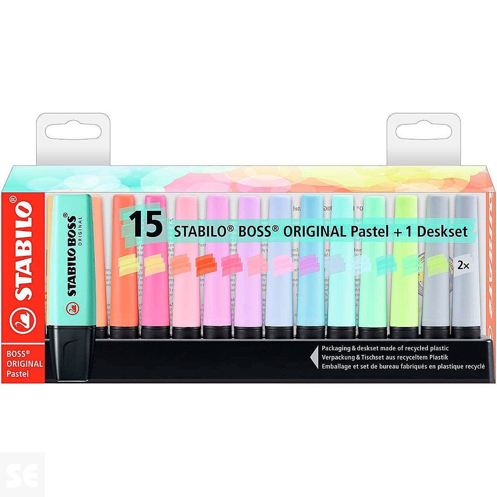 Stabilo riginal Pastel Set 15 uds.