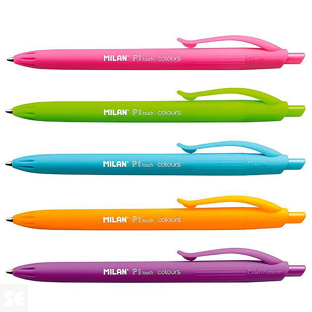 5 Bolígrafos P1 Touch Colours Ass