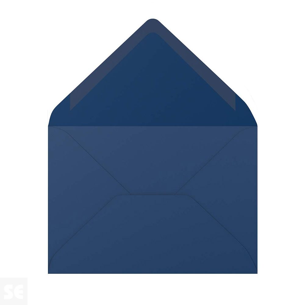 Sobre C-6 Papel 100Gr Azul Jeans 105x148Mm (5U.)