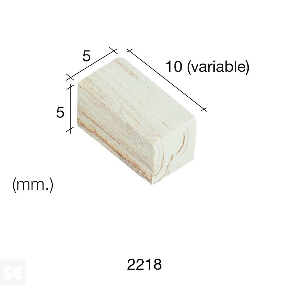 Piedra Muro Jaspeada 1/10 300Unds.