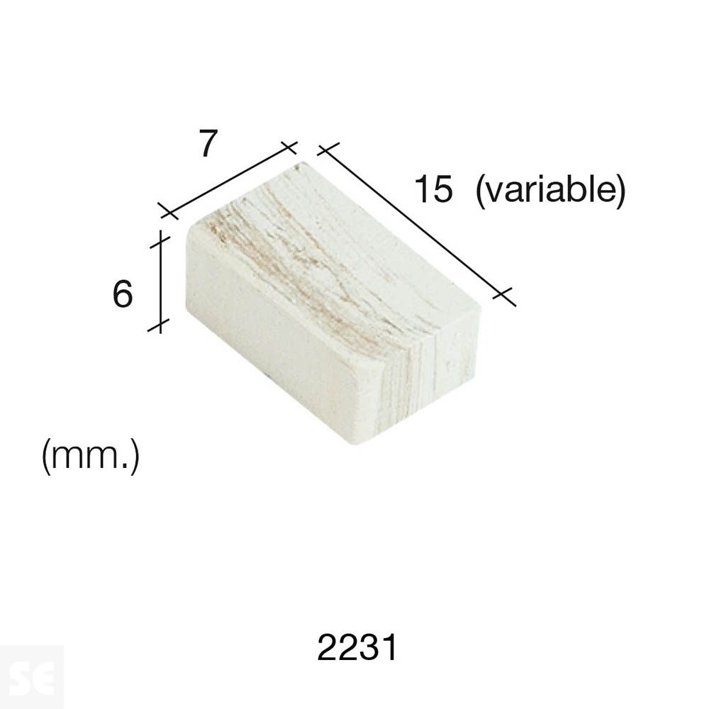 Piedra Grande Jaspeada 200Unds.