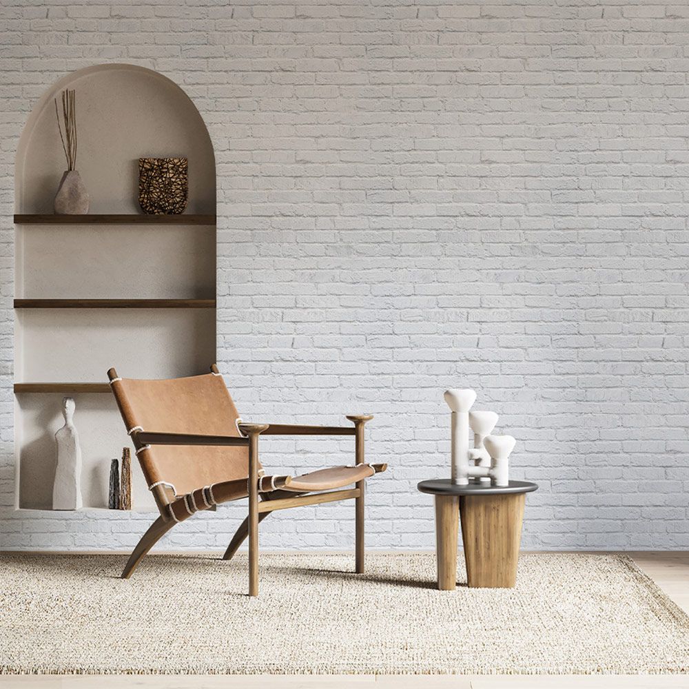 Papel Vinilo Autoadhesivo Muro Blanco de 90x280cm