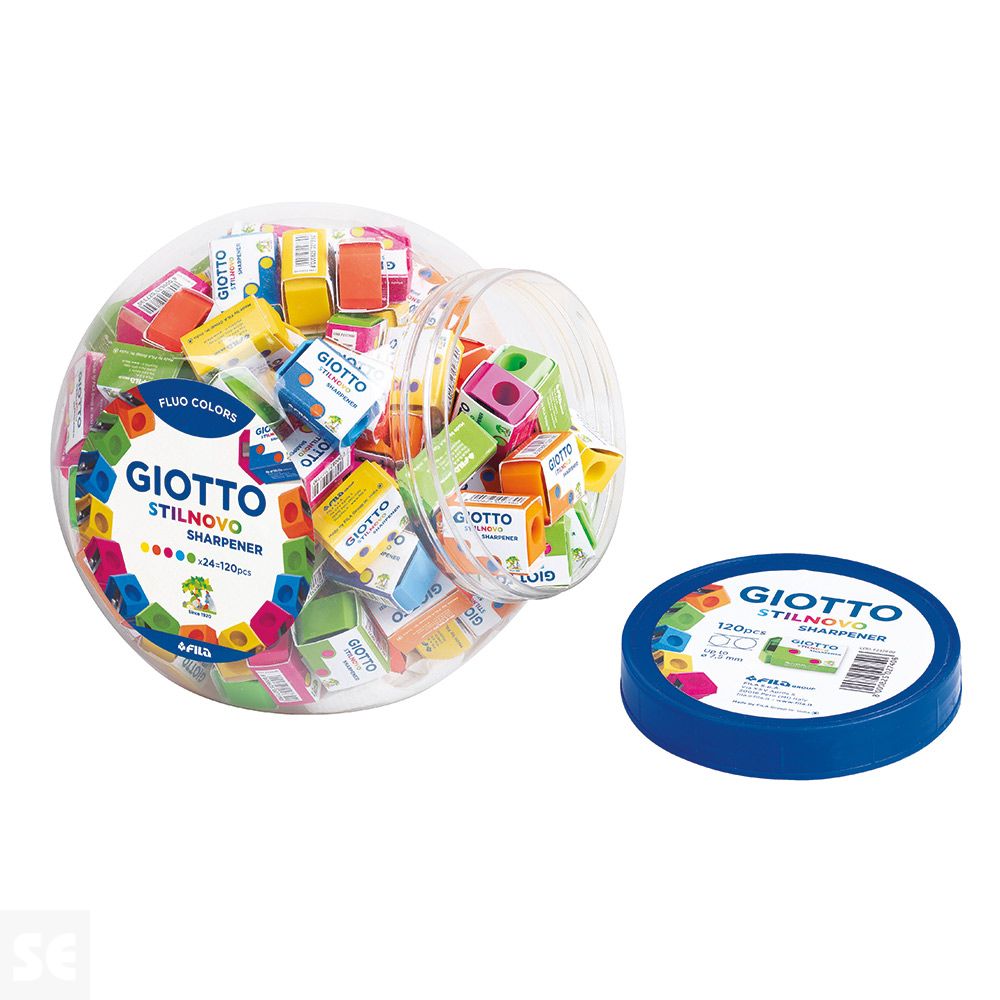 Giotto Sacapuntas Fluor. (1 ud.)