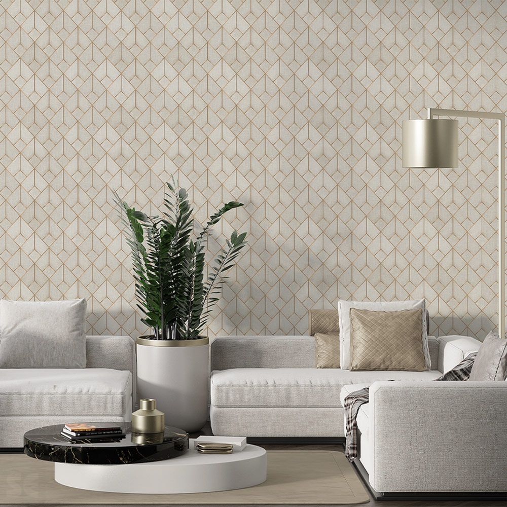 Papel Vinilo Autoadhesivo Rombo de 90x280cm